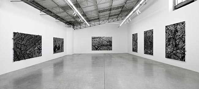 Damien Hirst: Black Scalpel Cityscapes at White Cube