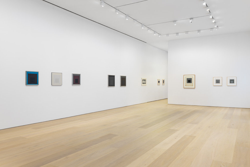 Josef Albers: Grey Steps, Grey Scales, Grey Ladders at David Zwirner