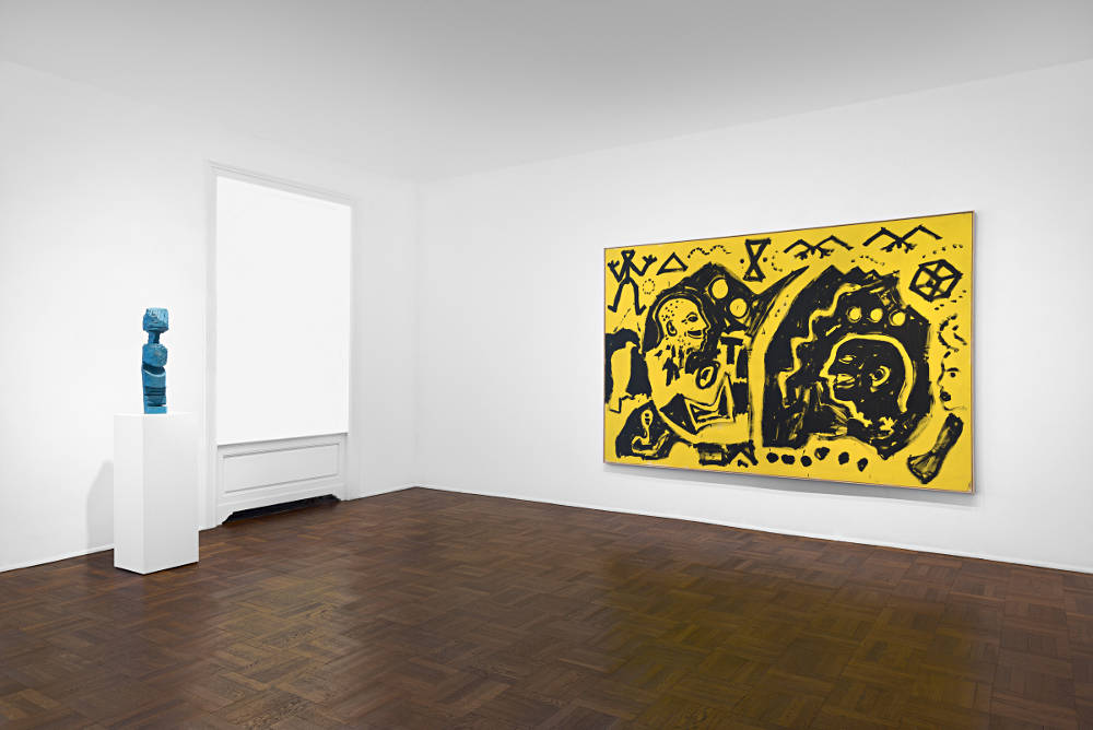 Exclusive A R Penck Paintings From The S And Memorial To An