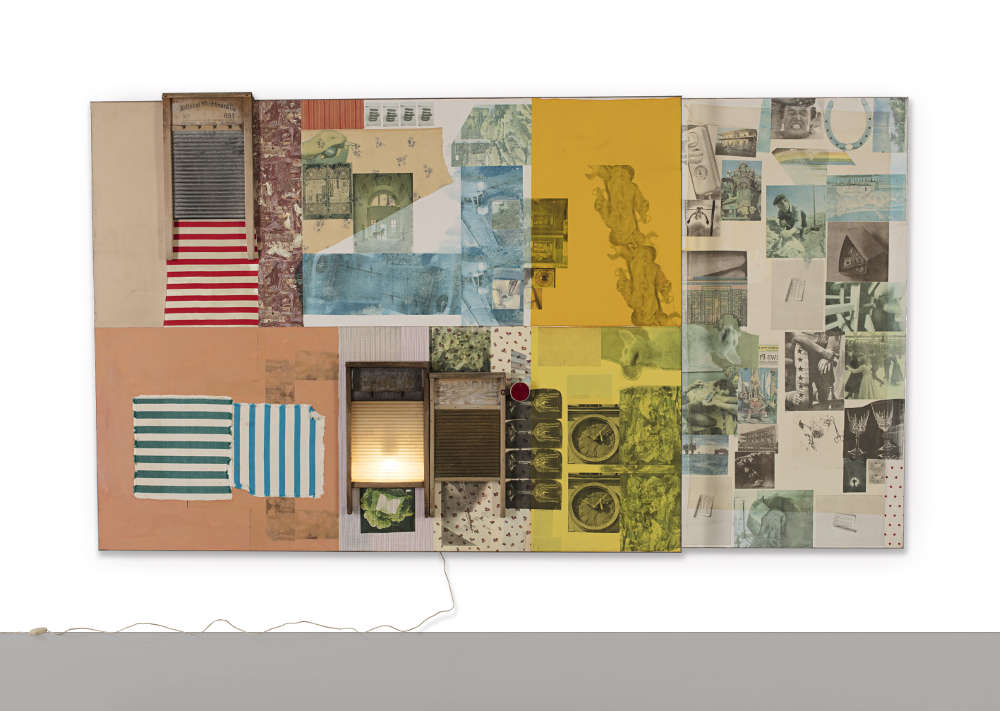 Robert Rauschenberg: Spreads 1975-83 at Thaddaeus Ropac