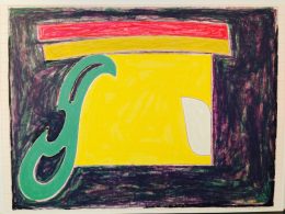 Frank Stella, Mysterious Bird of Ulieta, 1977