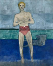 Peter Doig, Bather (Sings Calypso), 2019