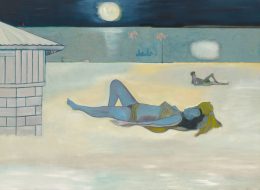 Peter Doig, Night Bathers, 2019