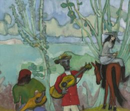 Peter Doig, Music (2 Trees), 2019