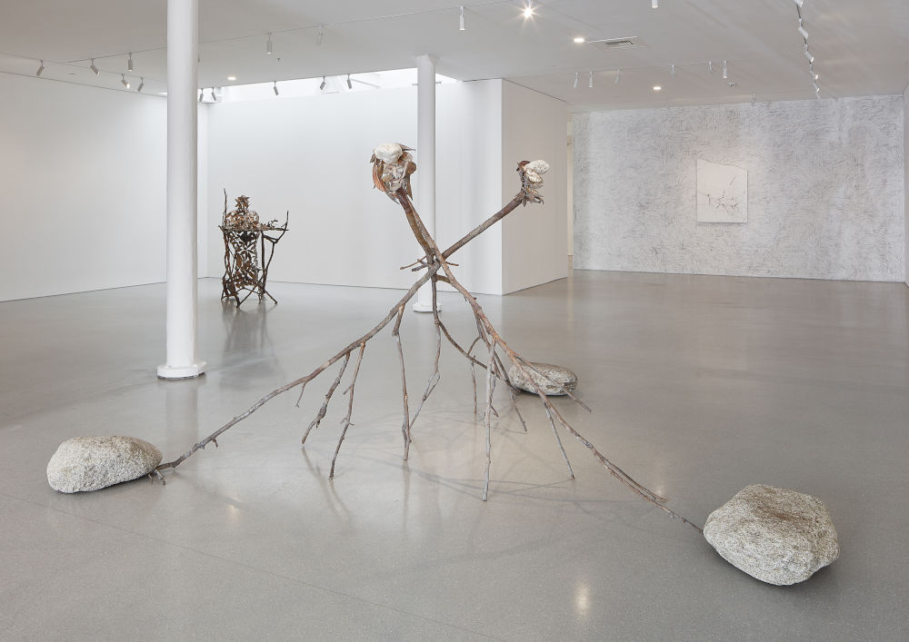 Giuseppe Penone: Foglie Di Bronzo / Leaves Of Bronze At Gagosian