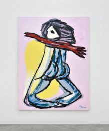 Karel Appel, Standing Nude, 2000