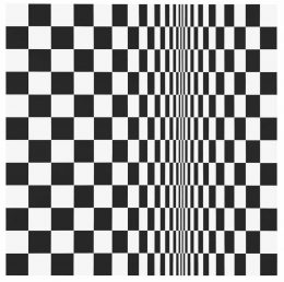 Bridget Riley, Movement in Squares, 1961