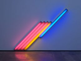 Dan Flavin, untitled (for Frederika and Ian) 3, 1987