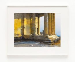 James Welling, Erechtheion. North porch. Sunset, 2019