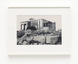 James Welling, Erechtheion. Western façade. Sacred olive, karyatids and old temple of Athena Polias in foreground, 2019