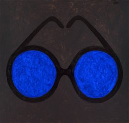 Raphaela Simon, Blaue Brille (Blue Glasses), 2019