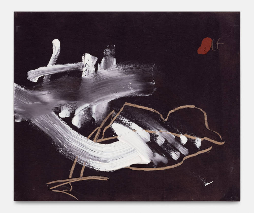 Antoni Tàpies, Boca i punt vermell, 2008