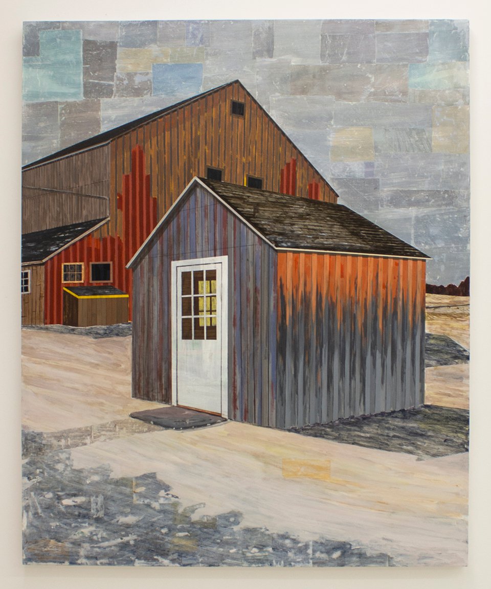 Henry Glavin, The Cow Barn and the Martha Shed, 2020