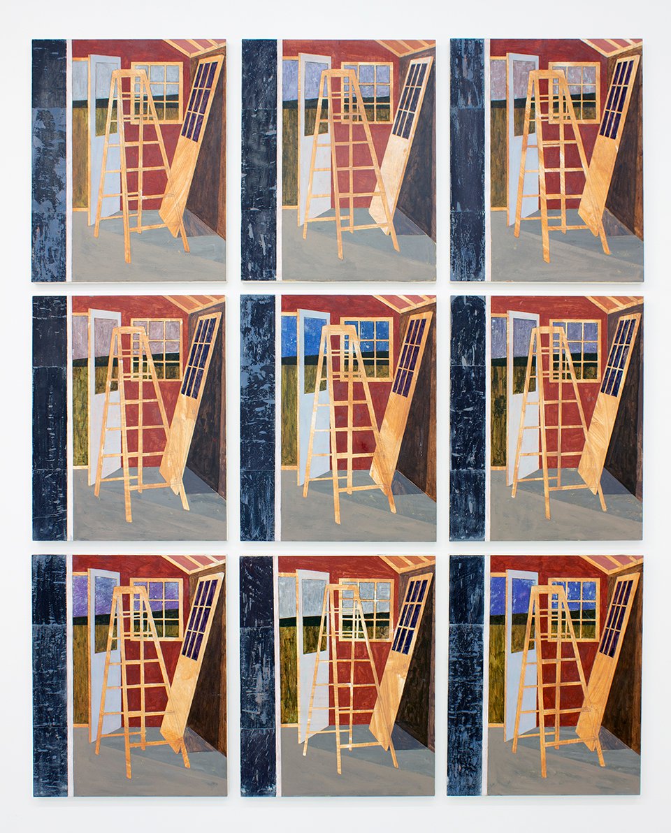 Henry Glavin, Never Paint A Ladder, 2020