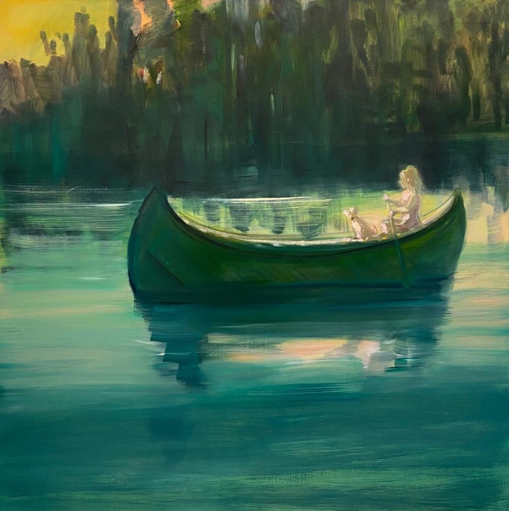 Deborah Brown, Night Rower IV, 2020