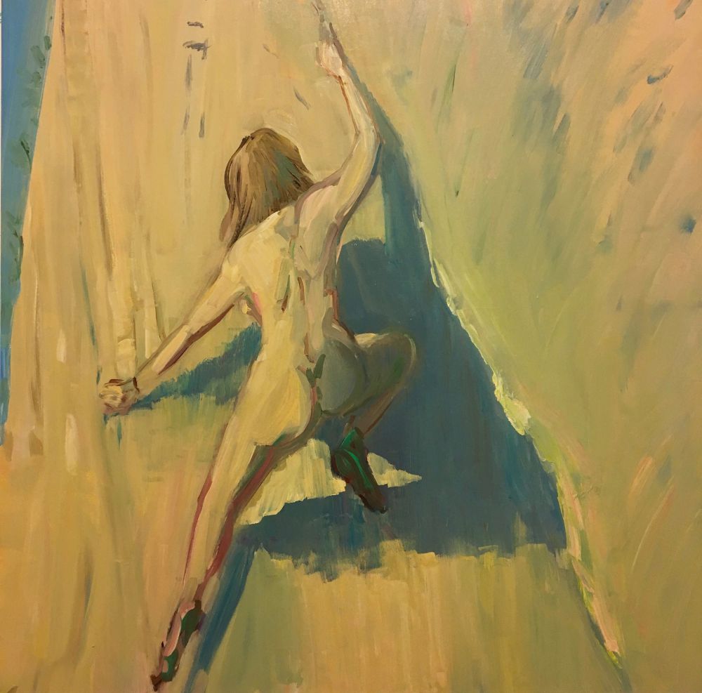 Deborah Brown, Rock Climber II, 2018