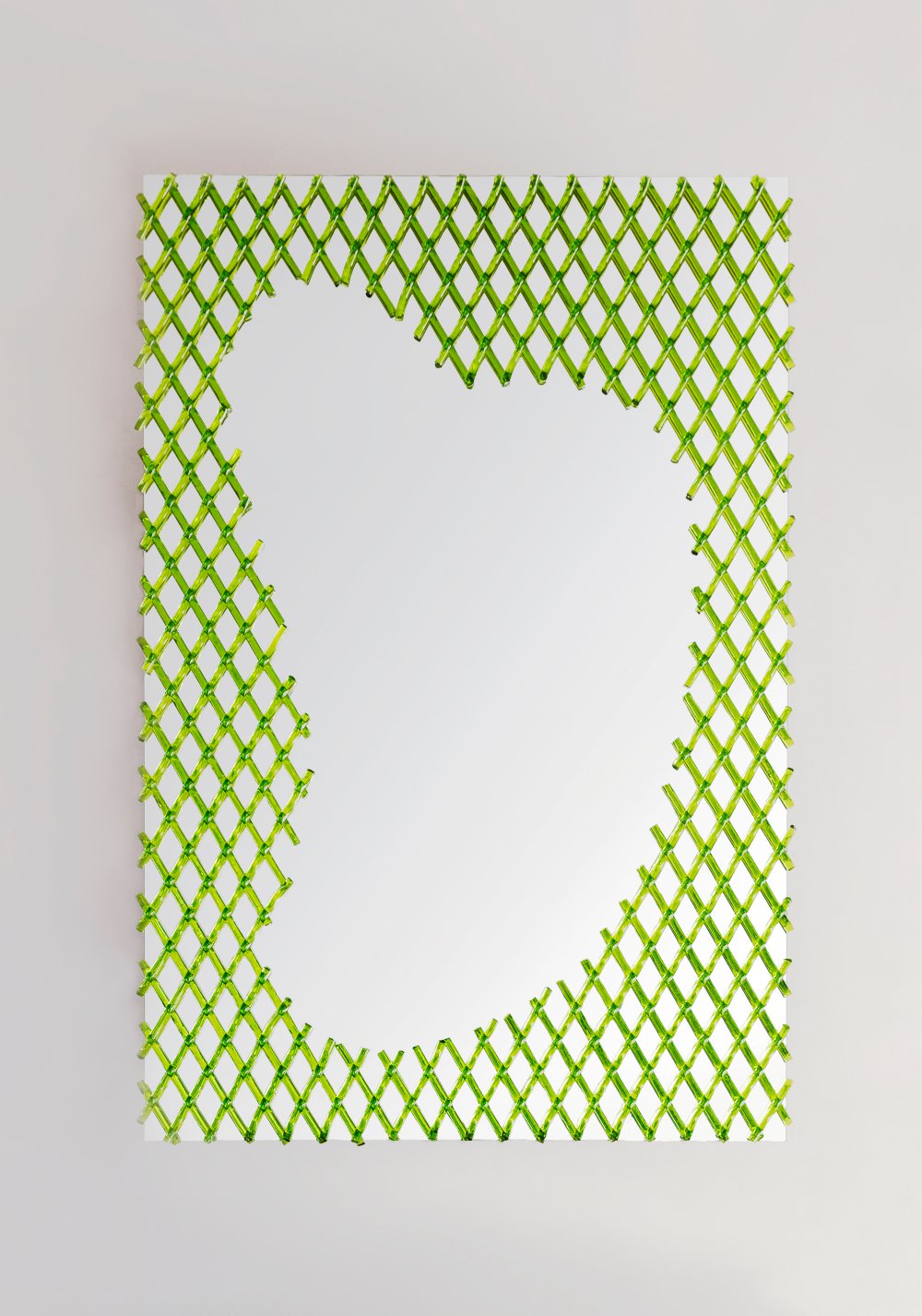 Mattia Bonetti, Mirror 'Grate', 2020