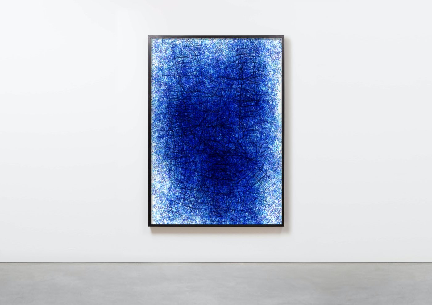 Barnaby Barford, Truth & Lies (Blue), 2019