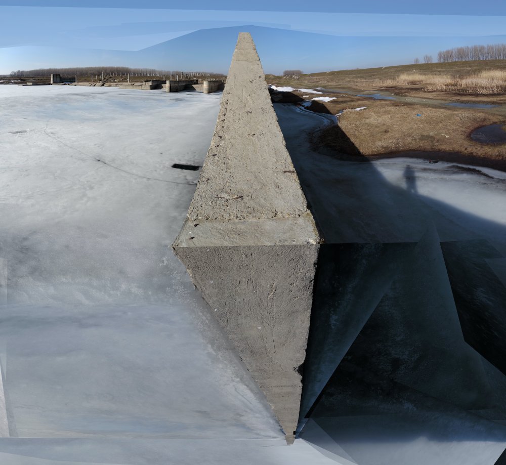 Iosif Király, Reconstruction - Oltenita, The Concrete Wall, 2016-2018