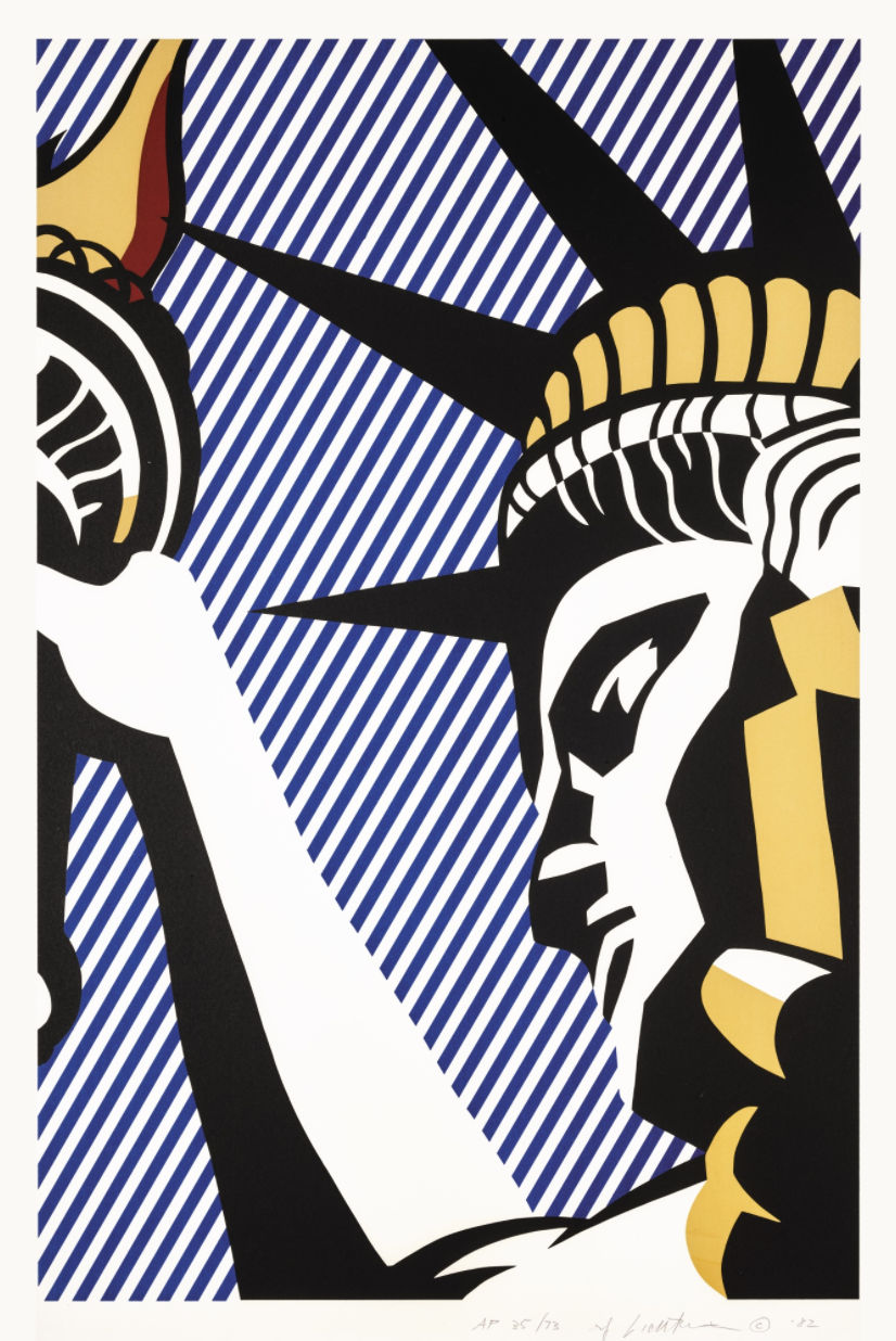 Roy Lichtenstein, I Love Liberty (C. 192), 1982