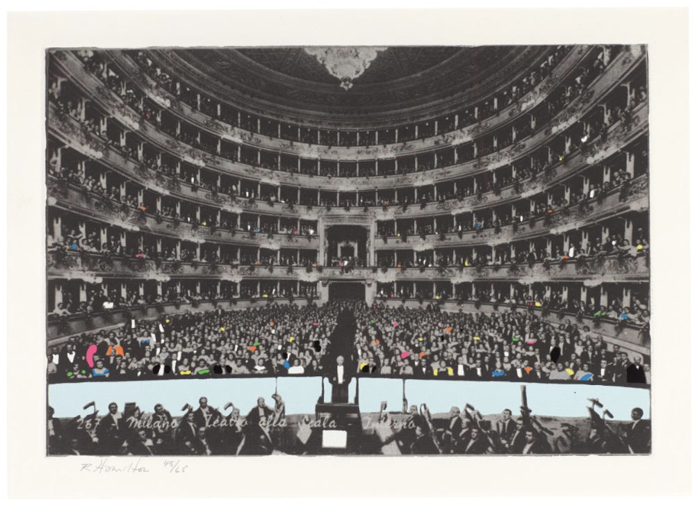 Richard Hamilton, LA SCALA MILANO (L. 71), 1968