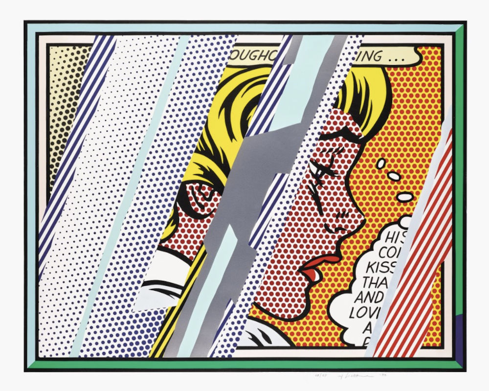 Roy Lichtenstein, Reflections on Girl (C. 245), 1990