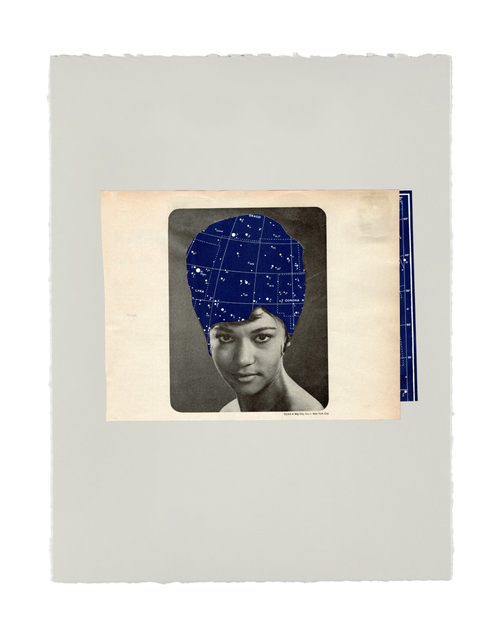 Lorna Simpson, Lyra night sky styled in NYC, 2020