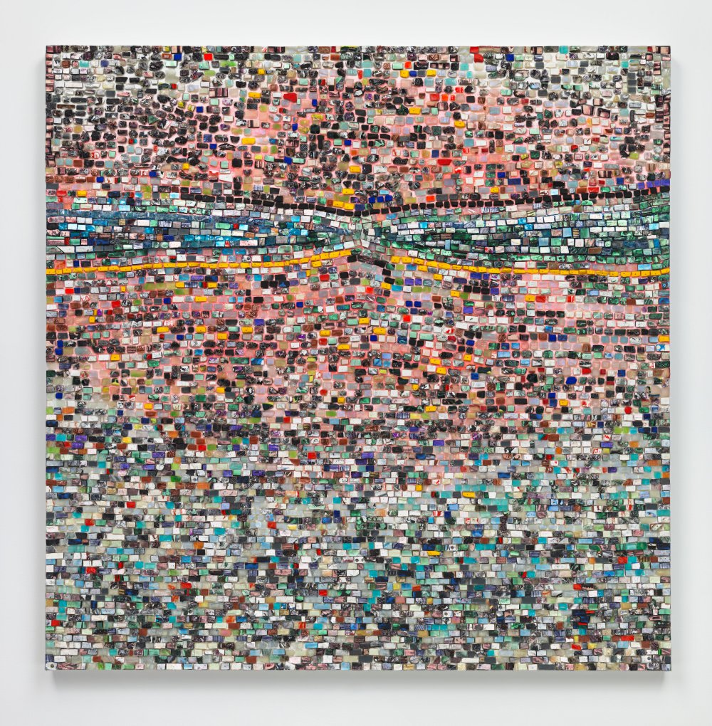 Jack Whitten, Quantum Wall, VIII (For Arshile Gorky, My First Love In Painting), 2017