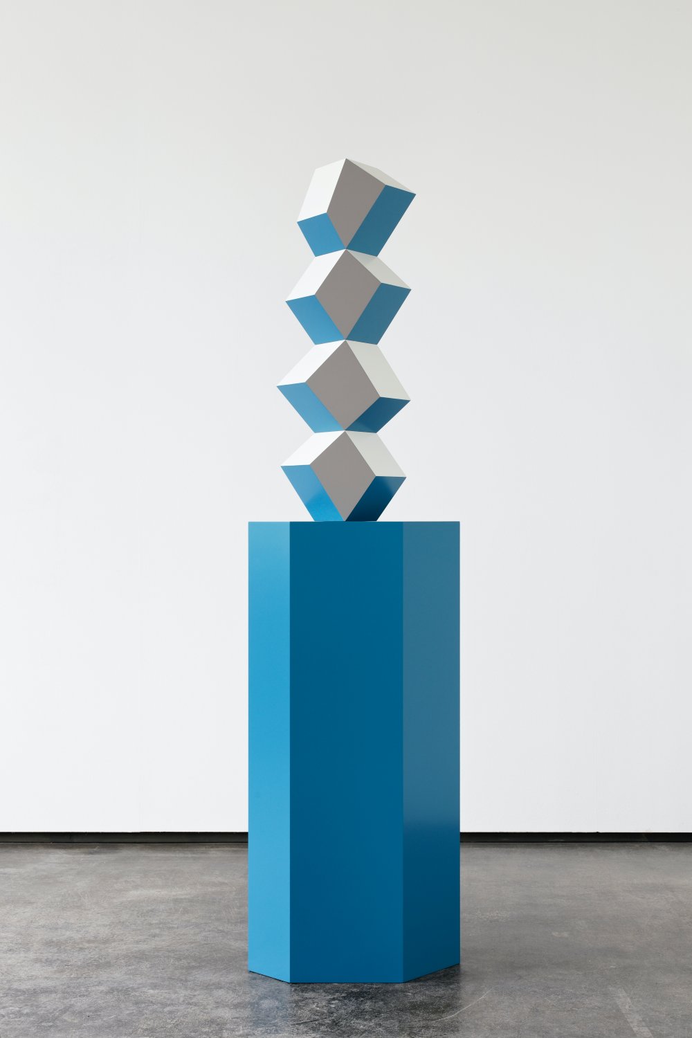 Angela Bulloch, Totem Pillar: Treasury, 2017