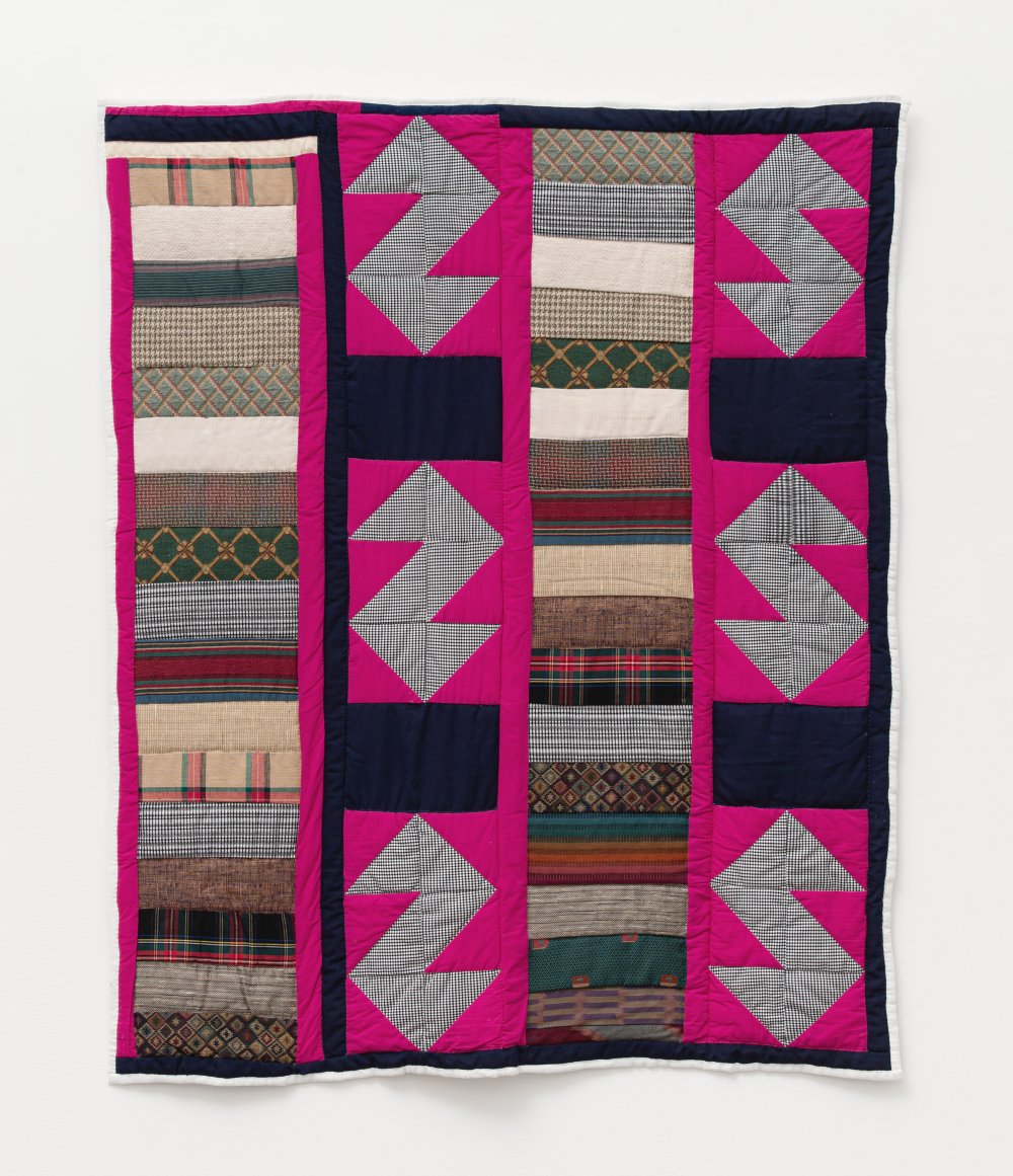 Loretta Pettway Bennett, 'Z' and Chinese Coins, Pink, Navy, Blue and Multi-color, 2004