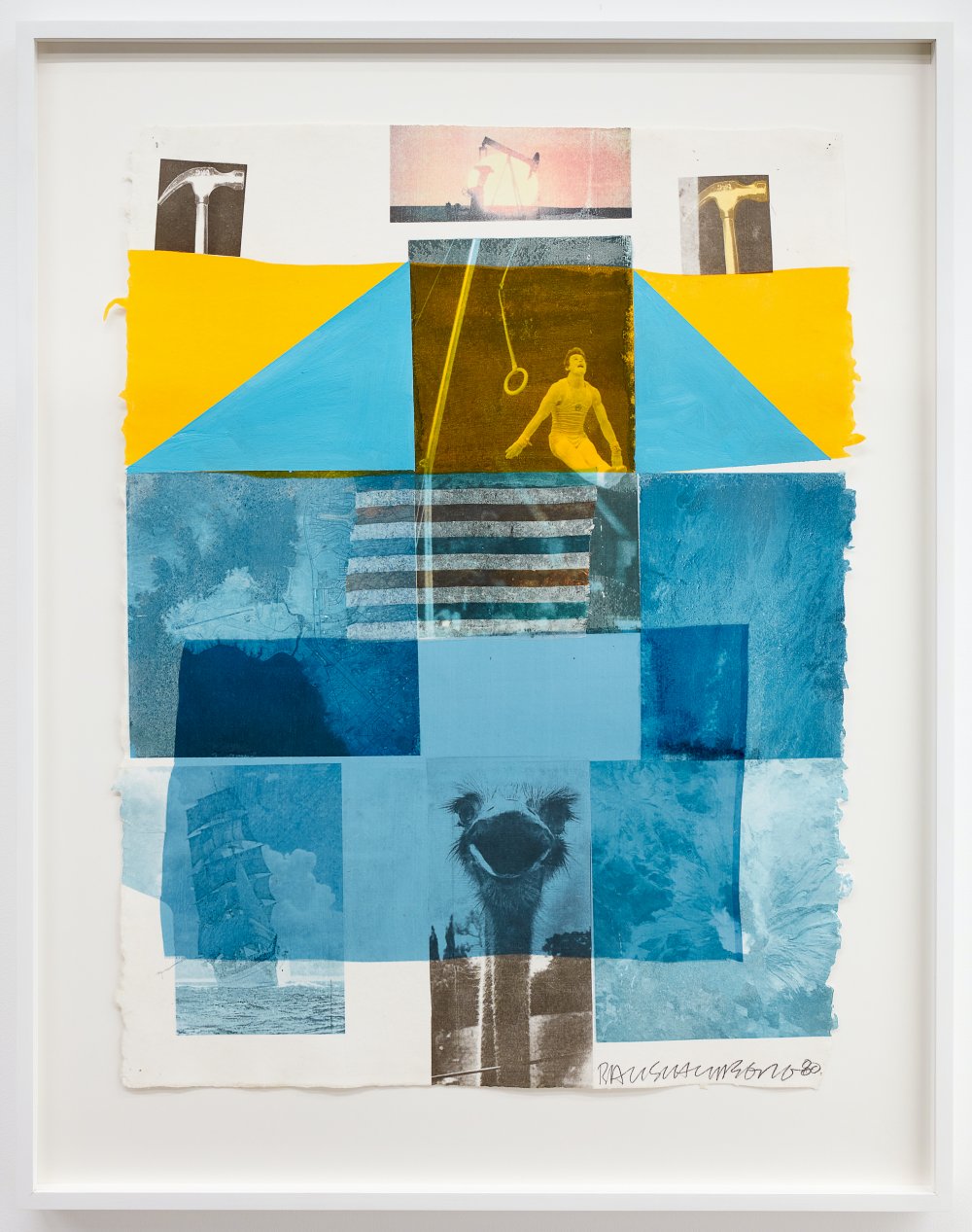 Robert Rauschenberg, Flue, 1980