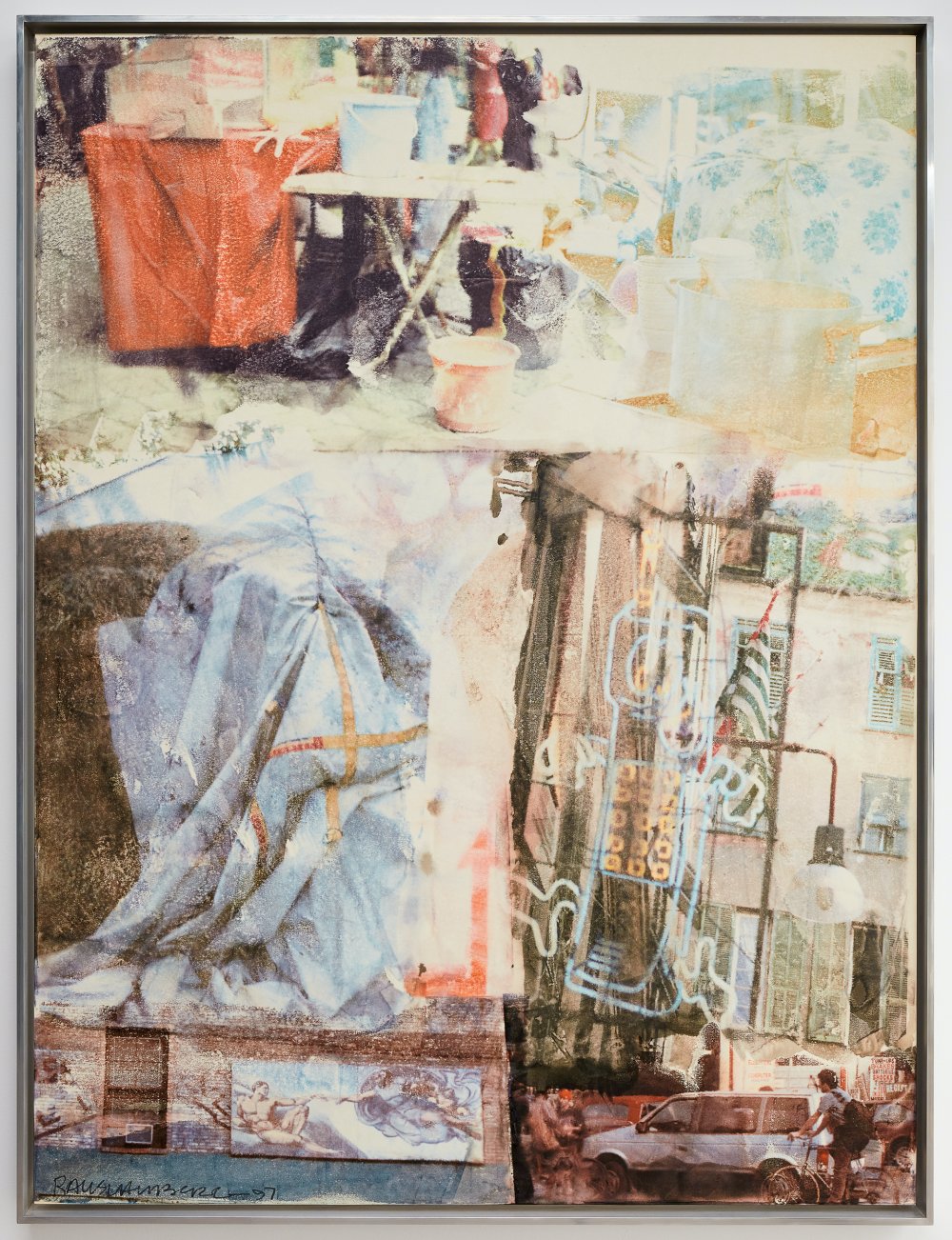 Robert Rauschenberg, Matinee [Anagram (A Pun)], 1997