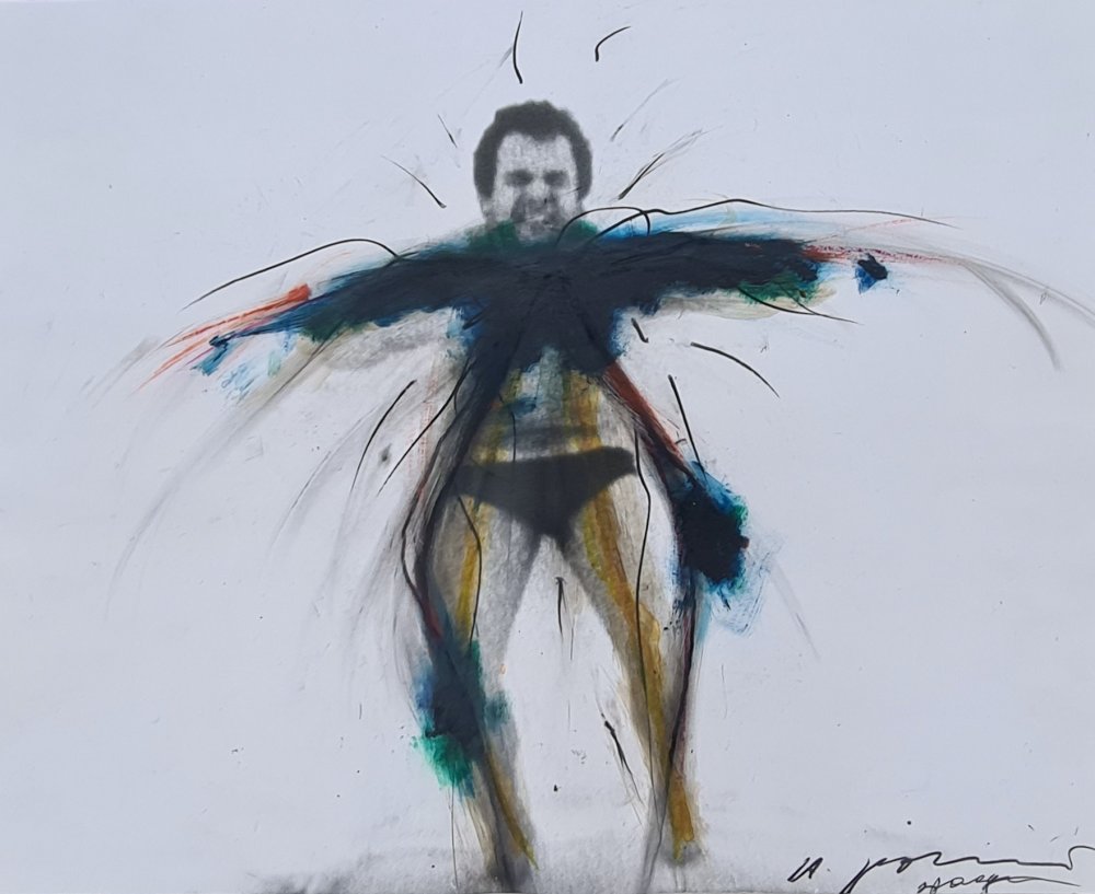 Arnulf Rainer, Wage, 1972