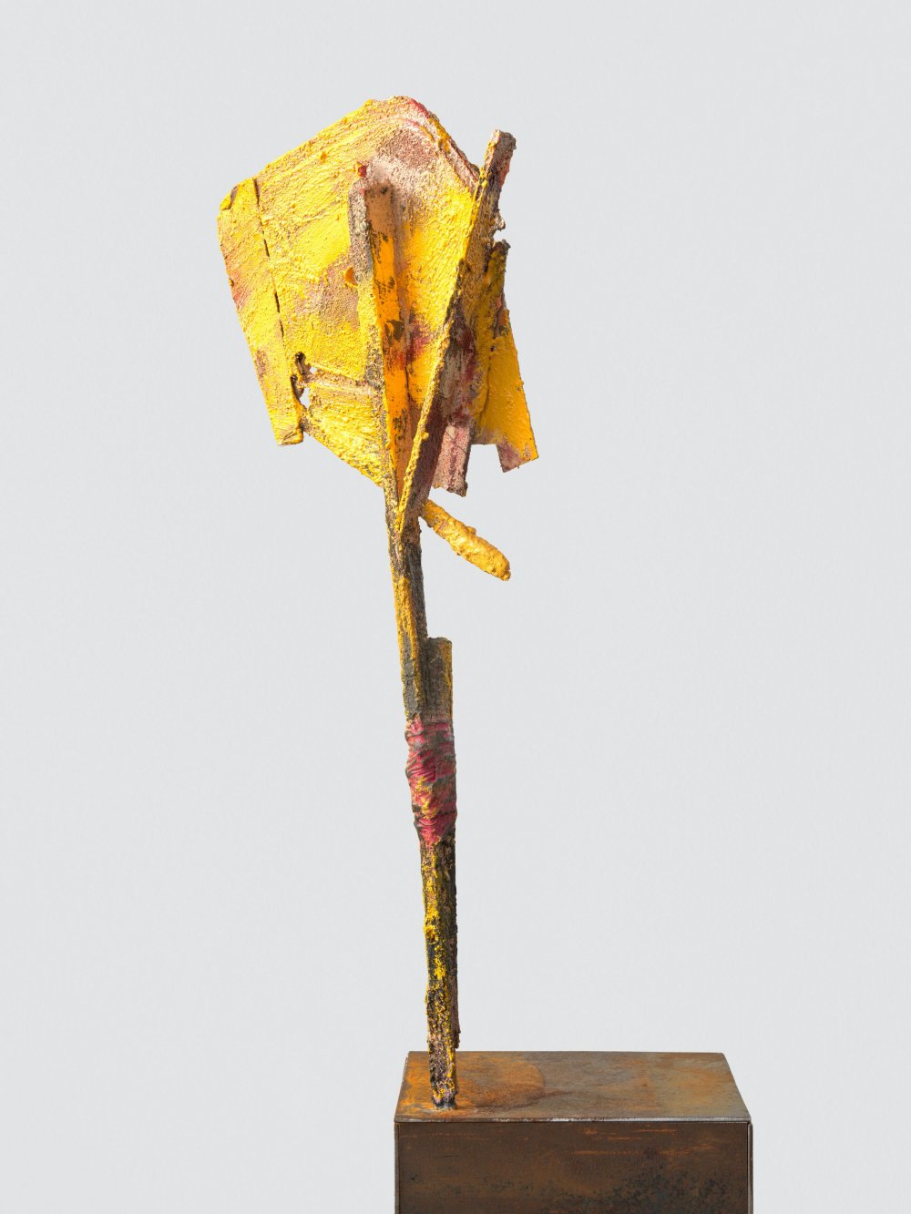 Phyllida Barlow, untitled: yellowsign; 2020 lockdown 16, 2020