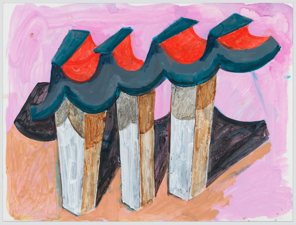 Phyllida Barlow, untitled: ceremonial monument; 2020, 2020