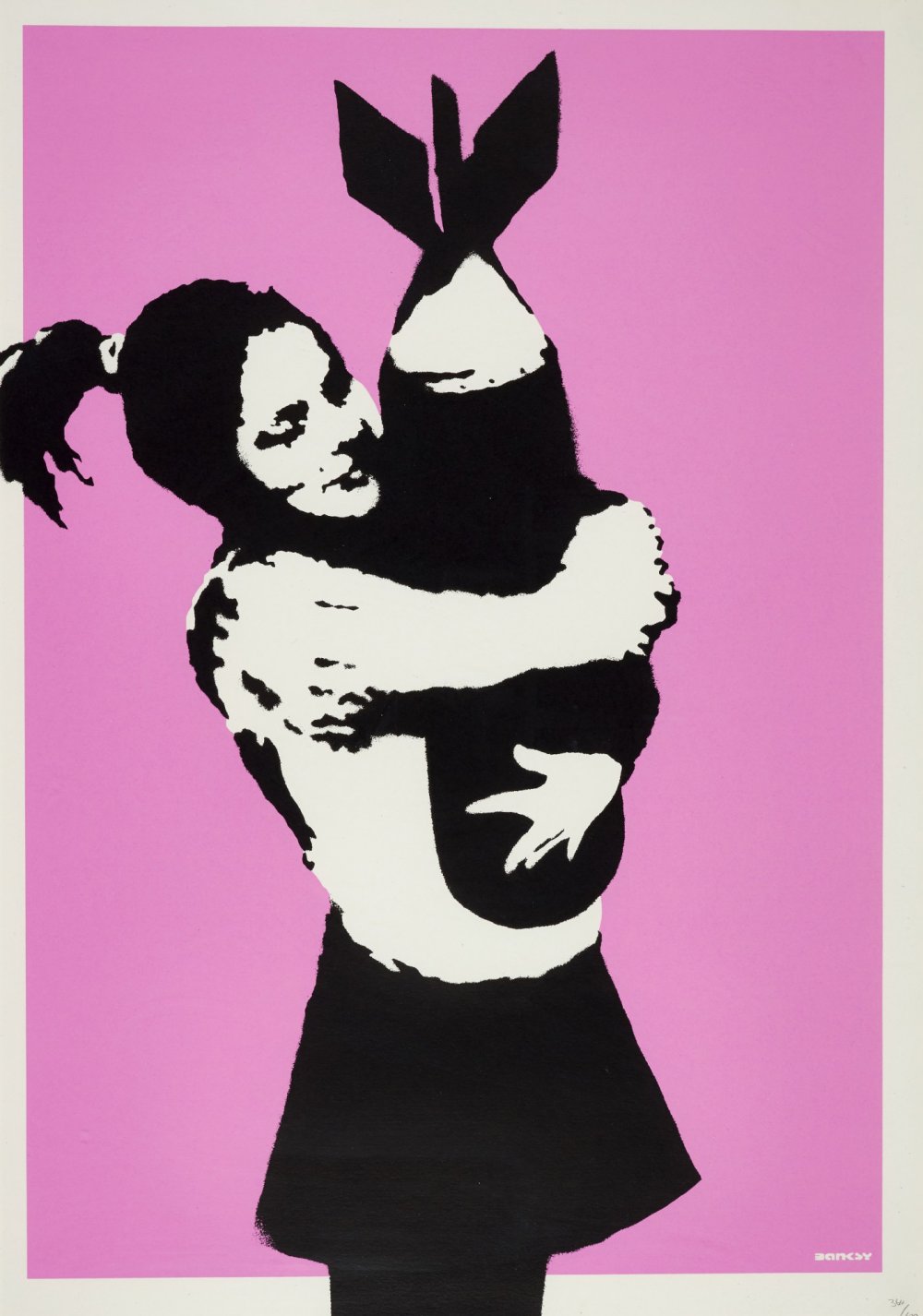 Banksy, Bomb Love, 2003