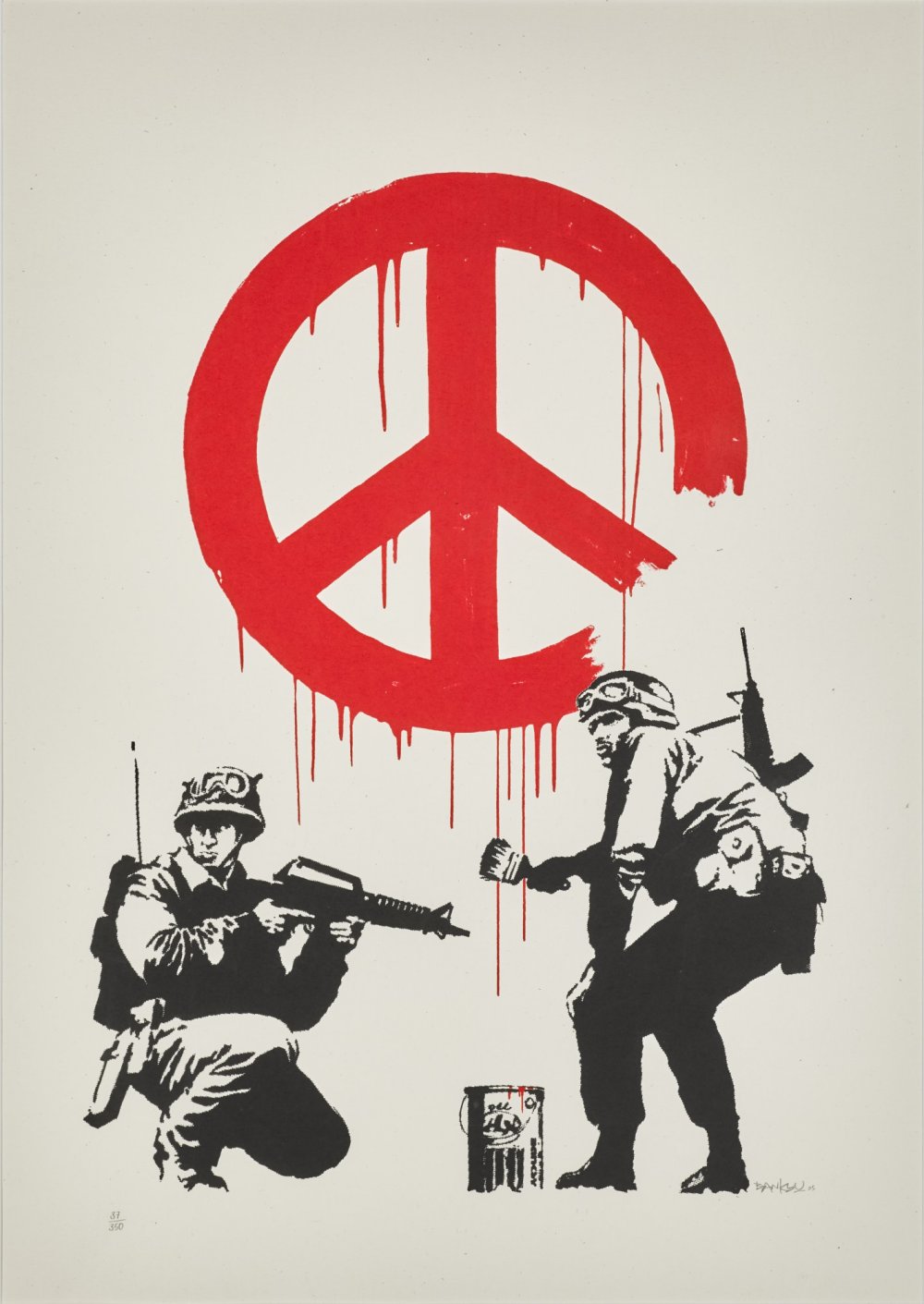 Banksy, CND Soldiers, 2005