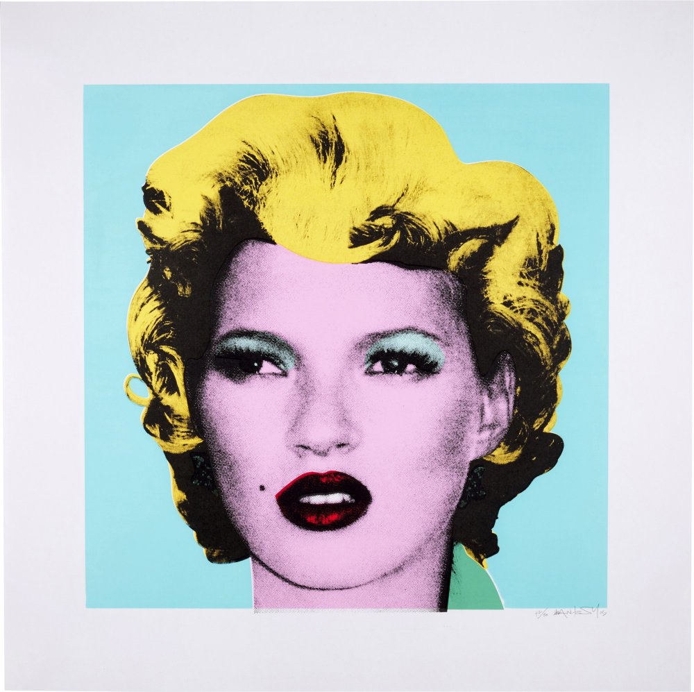 Banksy, Kate Moss - Original Colourway, 2005