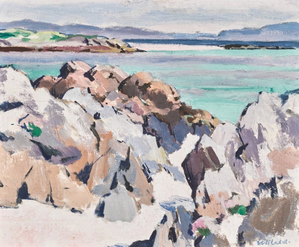 Francis Campbell Boileau Cadell, Rocks, Iona