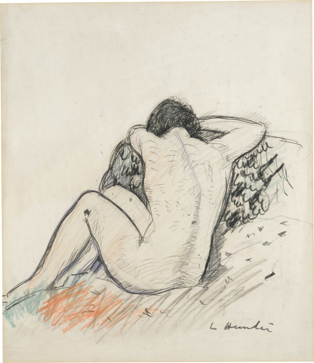 George Leslie Hunter, Nude Study, 1930