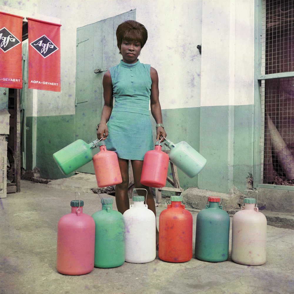 James Barnor, Sick Hagemeyer shop assistant, Accra, c. 1957