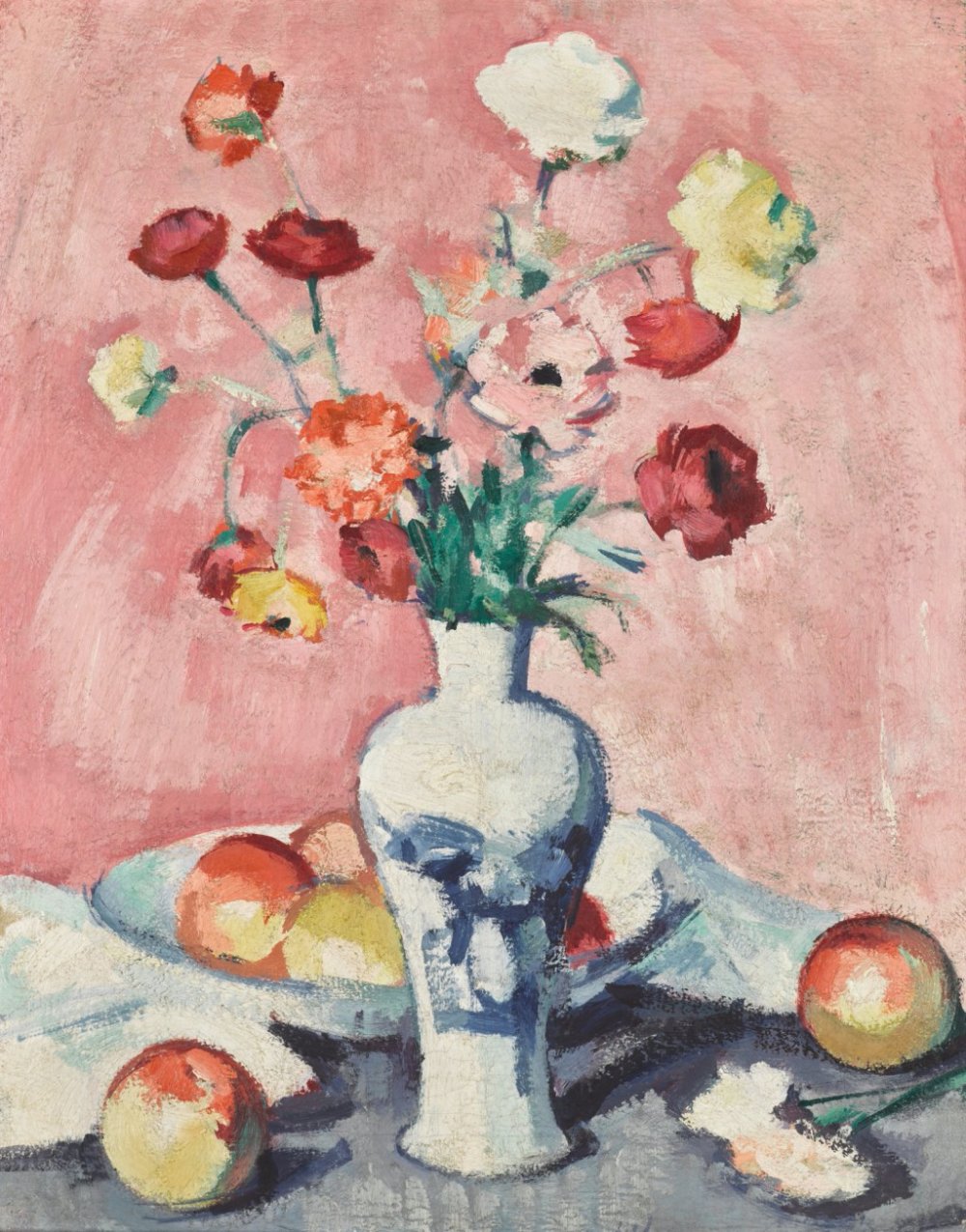 Samuel John Peploe, R.S.A., Carnations and Ranunculus, early 1920s