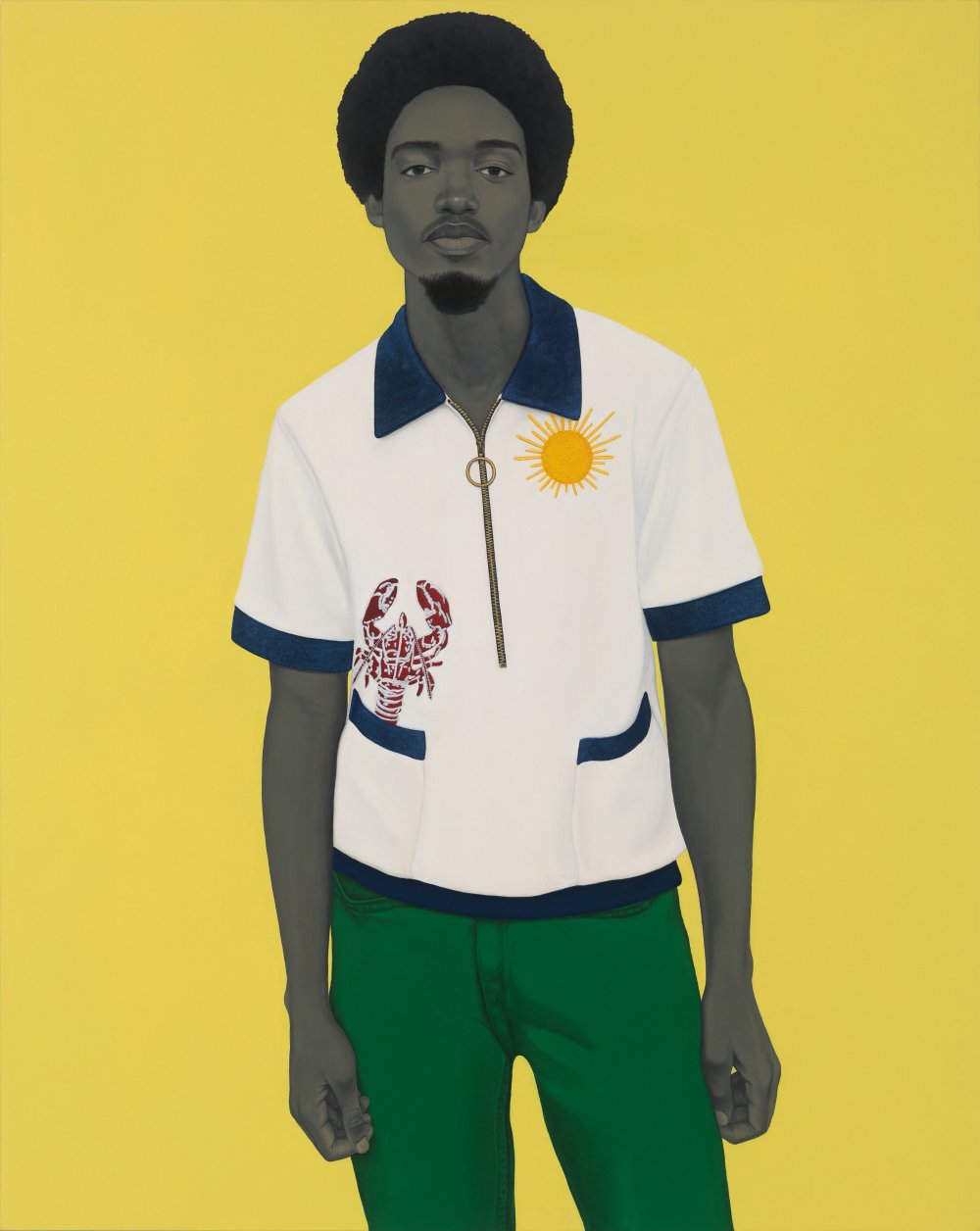 Amy Sherald, A bucket full of treasures (Papa gave me sunshine to put in my pockets...), 2020