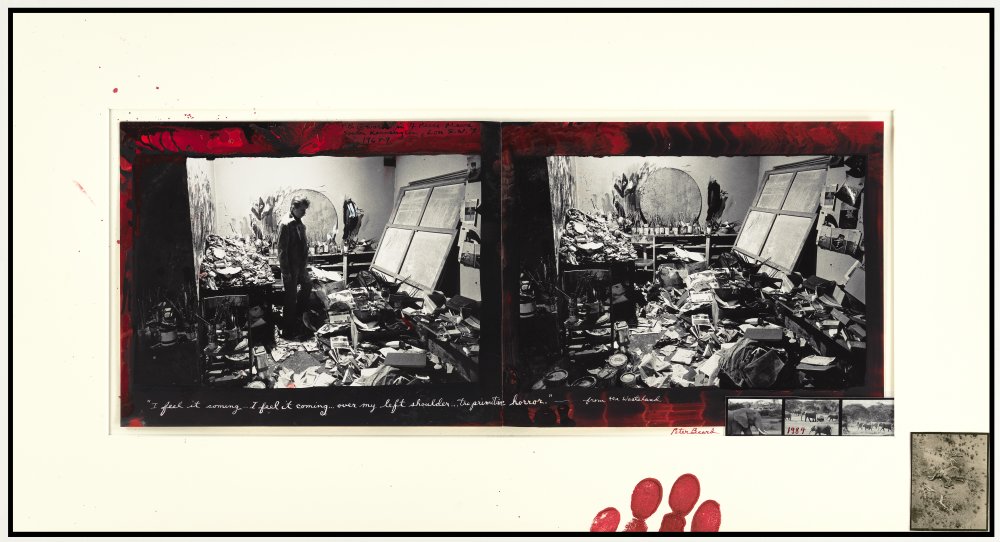 Peter Beard, Francis Bacon at Work, 7 Reece Mews, South Kensington, Lon S.W.7, 1968-9/2012