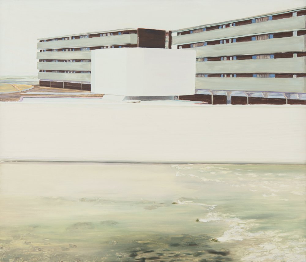 Carol Rhodes, River and Buildings, 1996