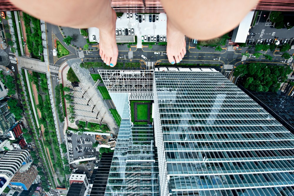 Jun Ahn, Self-Portrait (Seoul), 2013 / 2014