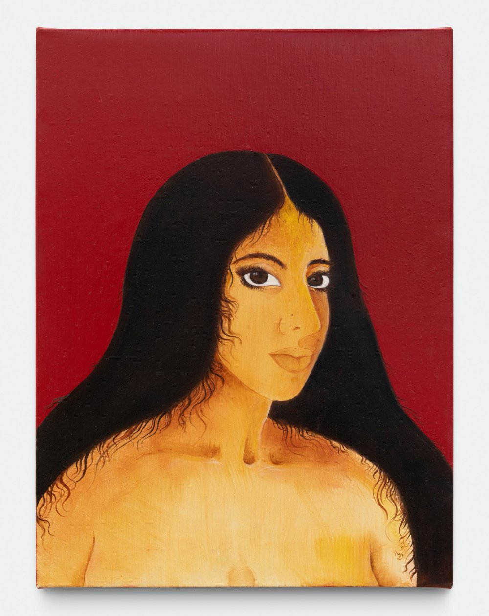 Hiba Schahbaz, Self-portrait, 2021