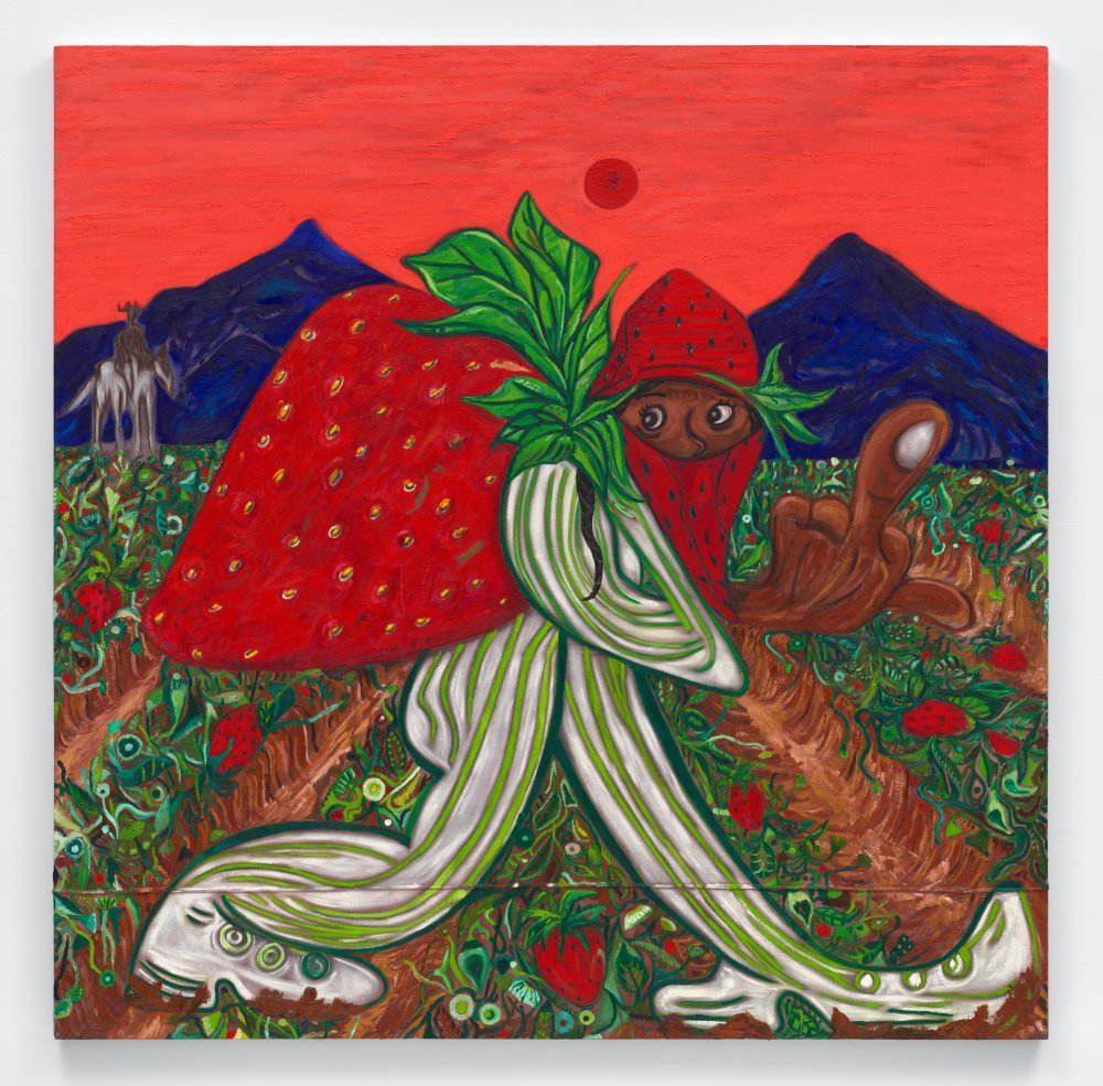 Daniel Gibson, Strawberry fields, 2021