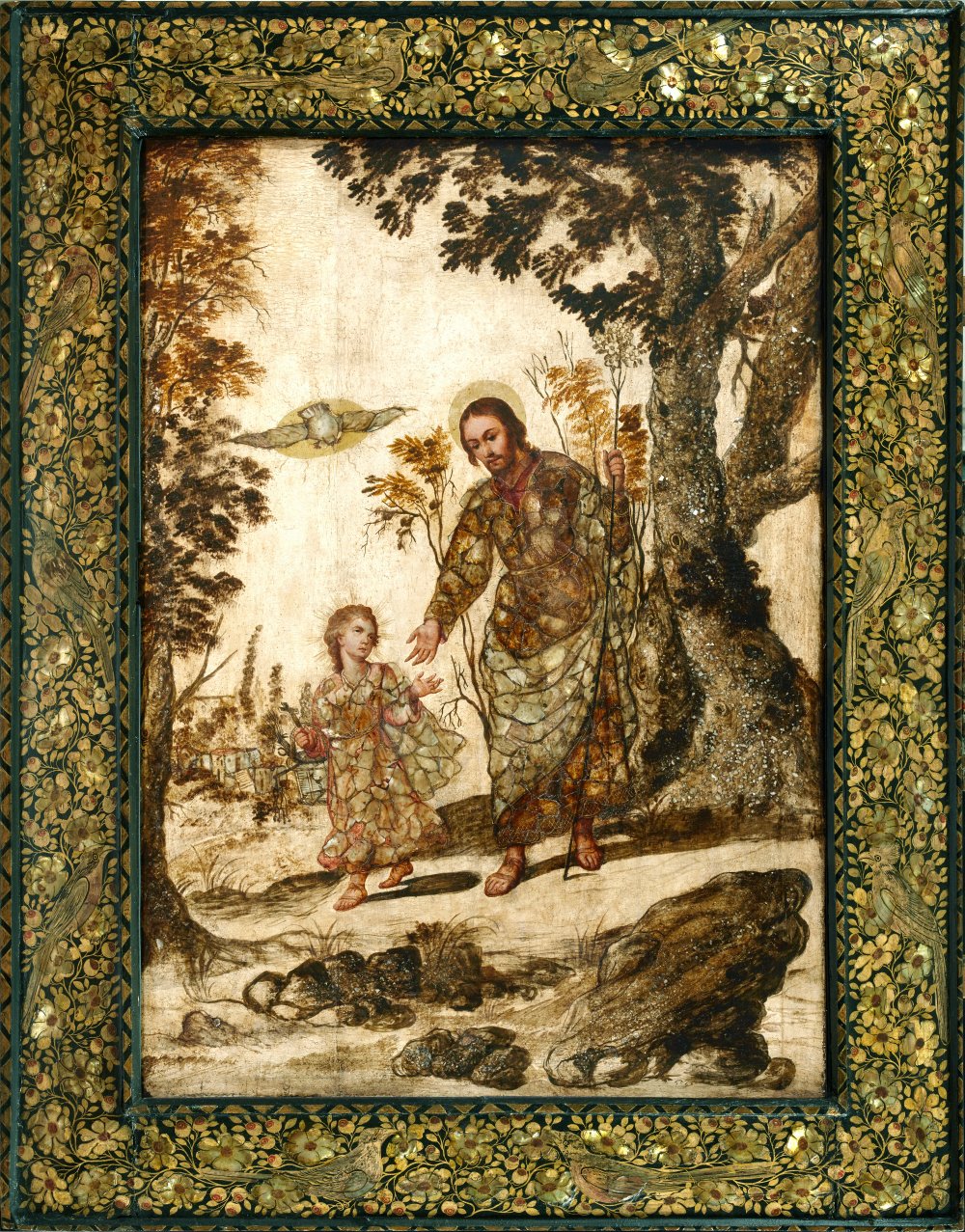 Miguel and Juan González, Saint Joseph and the Infant Jesus, Mexico, ca. 1690