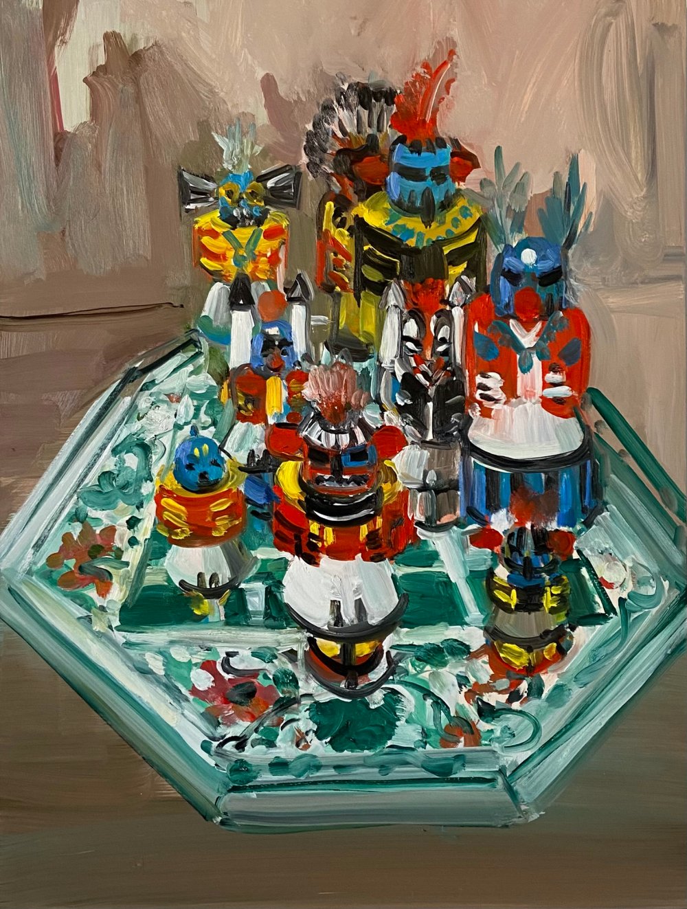 Deborah Brown, Kachina Dolls, 2020